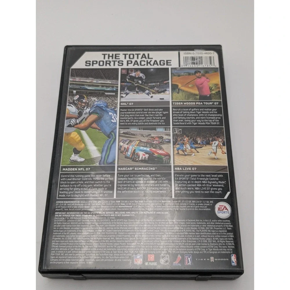 EA Sports 07 Collection‎ (PC CD-ROM, 2007) Complete